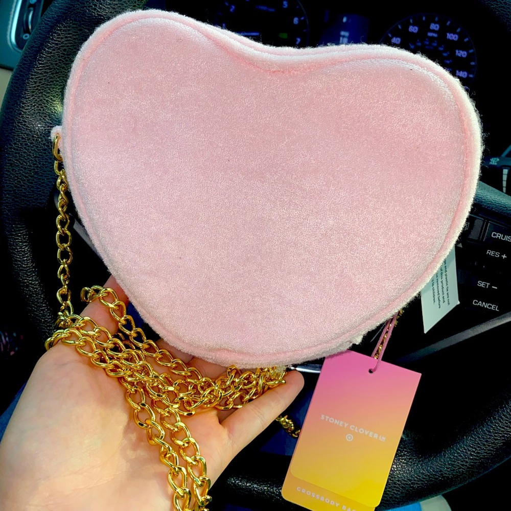 Stoney clover heart crossbody